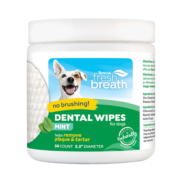 Fresh Breath Dental Wipes 50ct