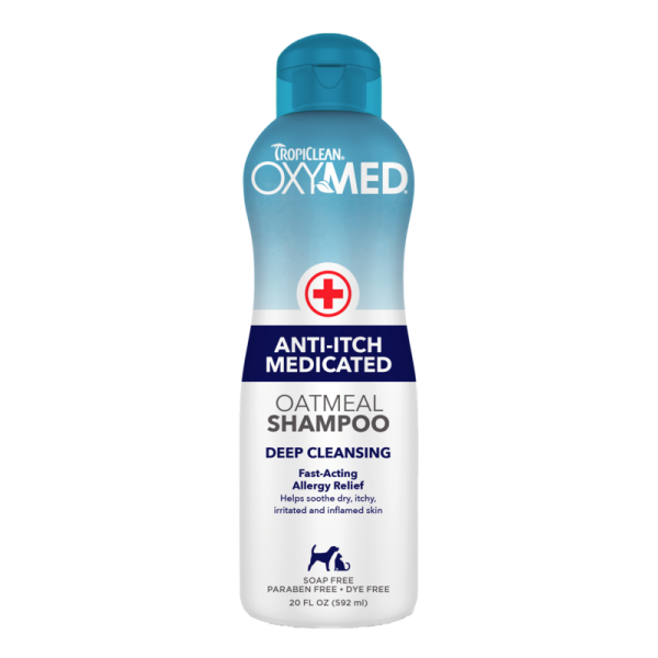 TC OXYMED Anti-itch Medicated Shampoo for Dogs & Cats 20oz