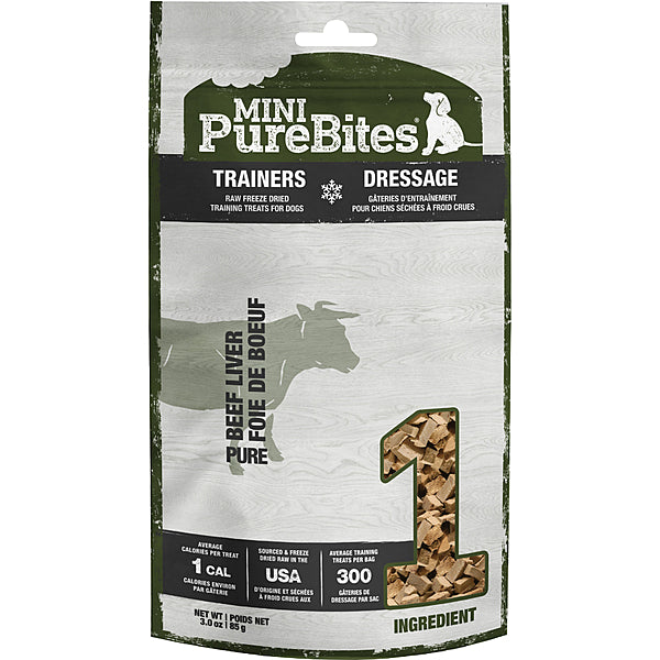 PB Beef Liver FD Dog Mini Training Bits 85g