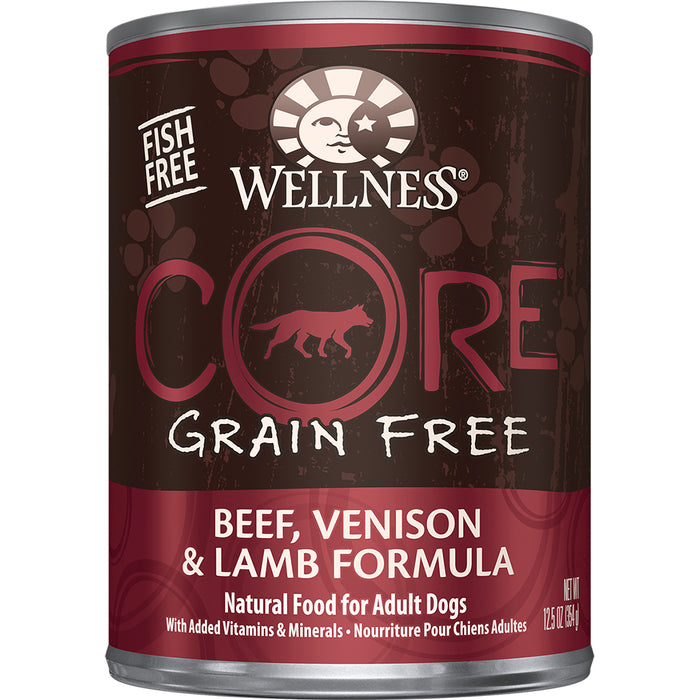 Wellness Core Grain Free Beef, Venison & Lamb 12.5oz