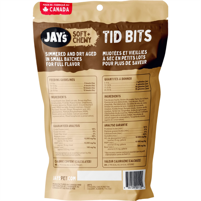 Jay's Soft & Chewy Tid Bits Peanut Butter 200g