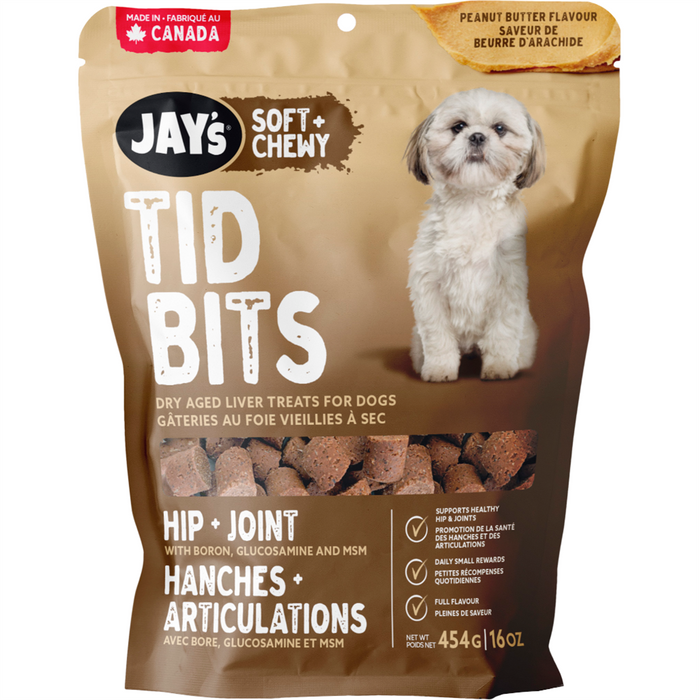 Jay's Soft & Chewy Tid Bits Peanut Butter 454g