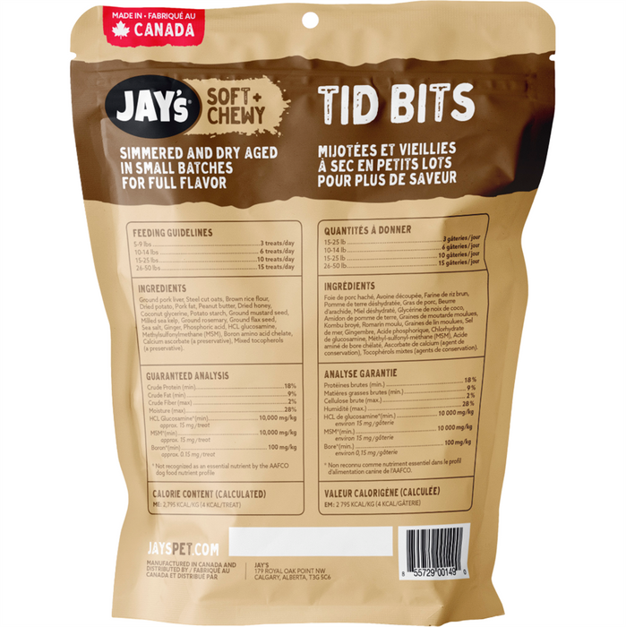 Jay's Soft & Chewy Tid Bits Peanut Butter 454g