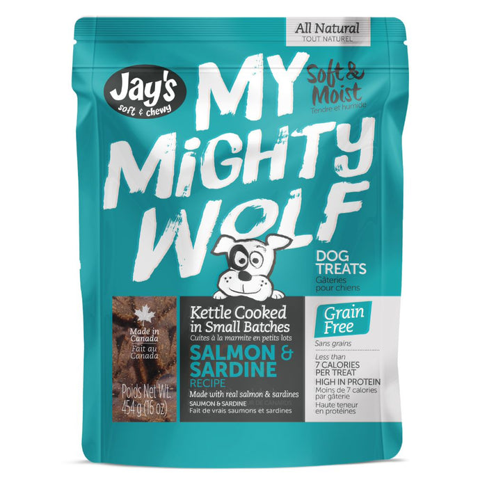 Jay's My Mighty Wolf Salmon/Sardine 454g