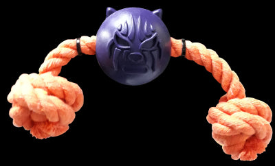 Mask "La Pantera" Rubber Rope Toy - Small