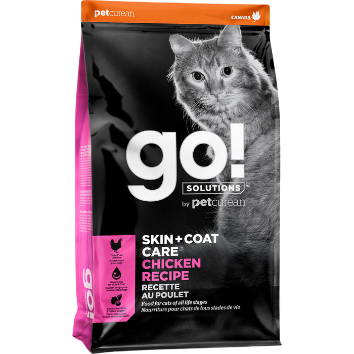 Go! Skin & Coat Care Chkn 8lbs, Cat