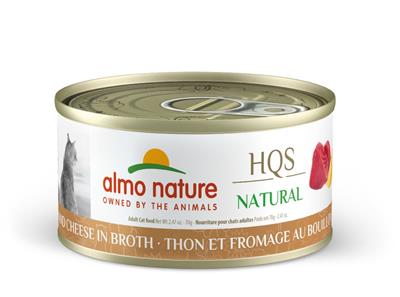 Almo Natural Tuna with Cheese 70g