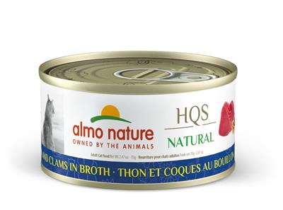 Almo Natural Tuna with Clams 70g