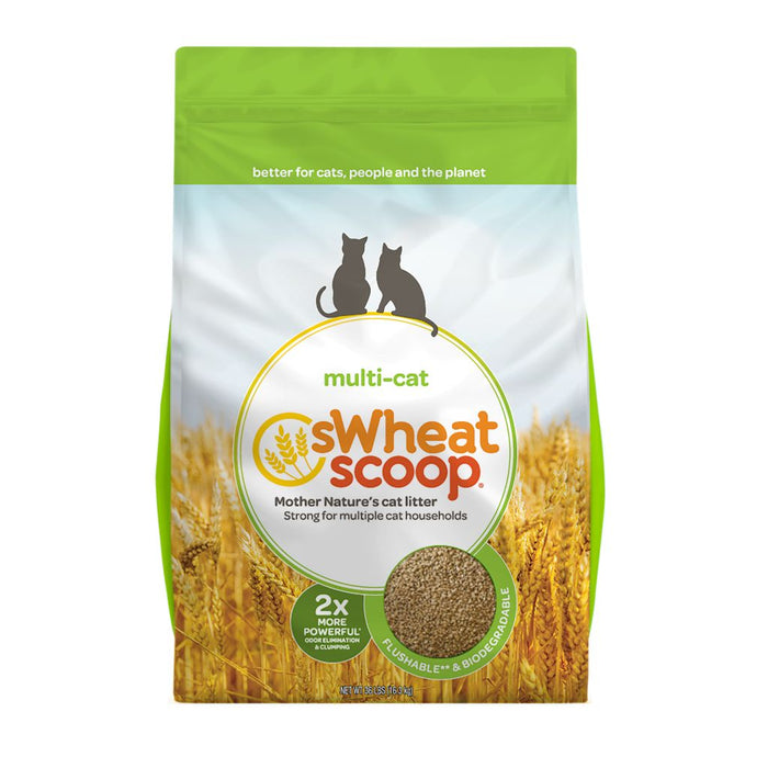 Swheat Scoop Multi Cat Litter 36lbs