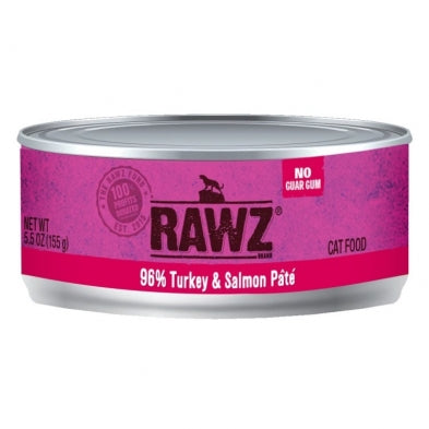 Rawz Cat Turkey & Salmon Pate 156g