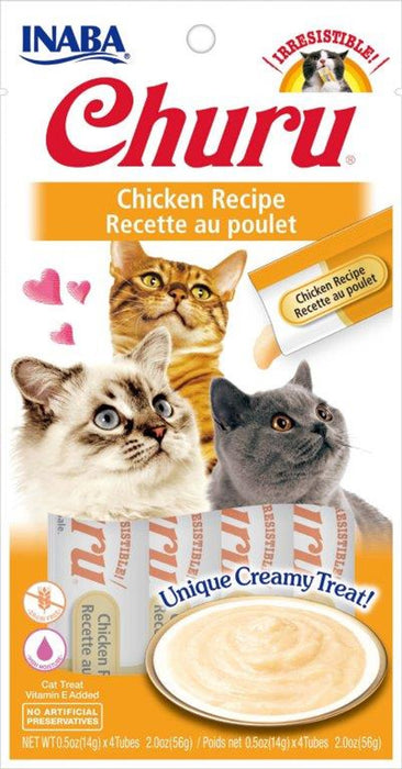 INA Churu Puree Chicken 4pk 2oz