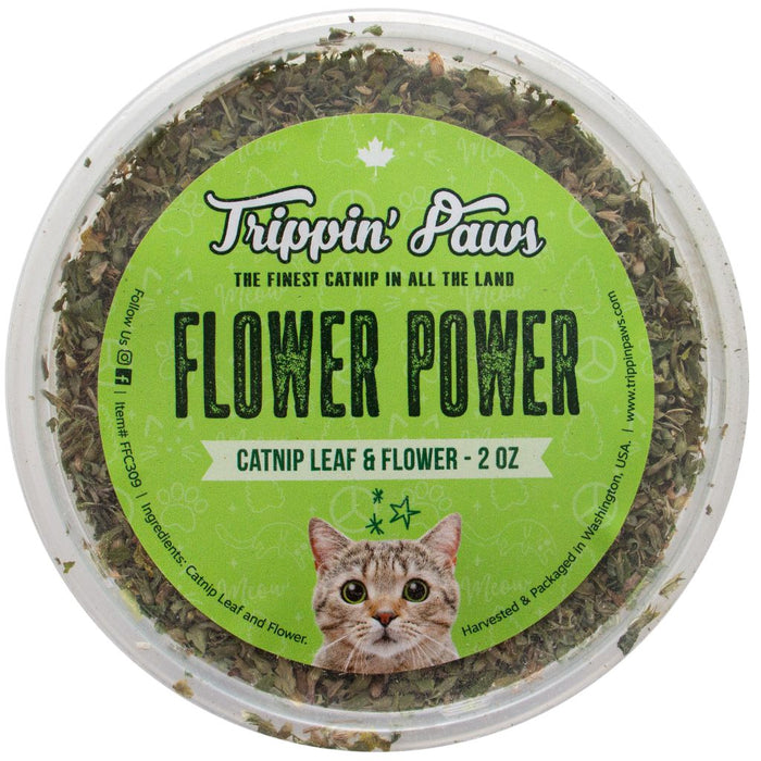 Trippin' Paws Flower Power 2oz Catnip