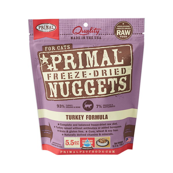 Primal Cat Freeze Dried Turkey 5.5 oz