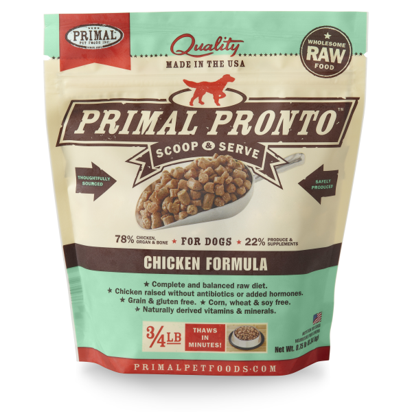 Primal Dog Raw Chicken Pronto Formula 12oz