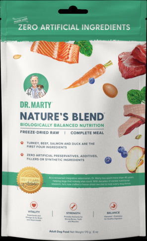 Dr. Marty Nature's Blend Original FD Dog Food 170g