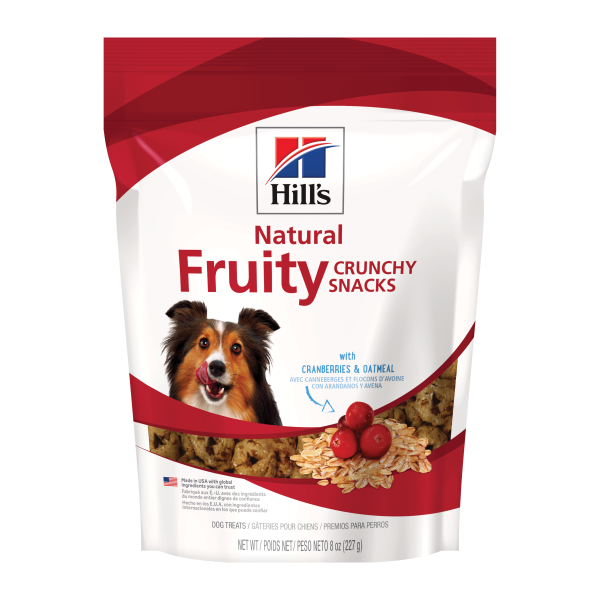 Hill's Fruity Crunchy Cranberries/Oatmeal Dog Treat 7.1oz