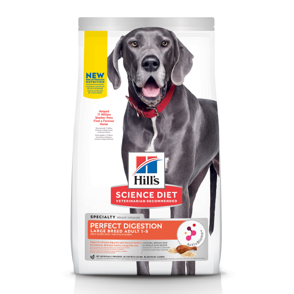HSD Adult Dog Perfect Digestion Lrg Brd Chicken 22lbs