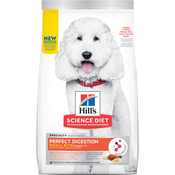 HSD Adult 7+ Prft Digestion Small Bites Chicken 12lbs
