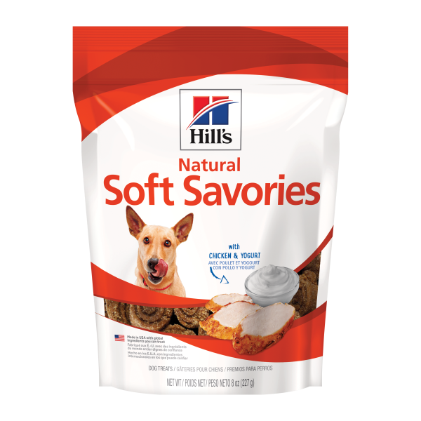 Hill's® Soft Savories Chicken/Yogurt Dog Treat 8oz