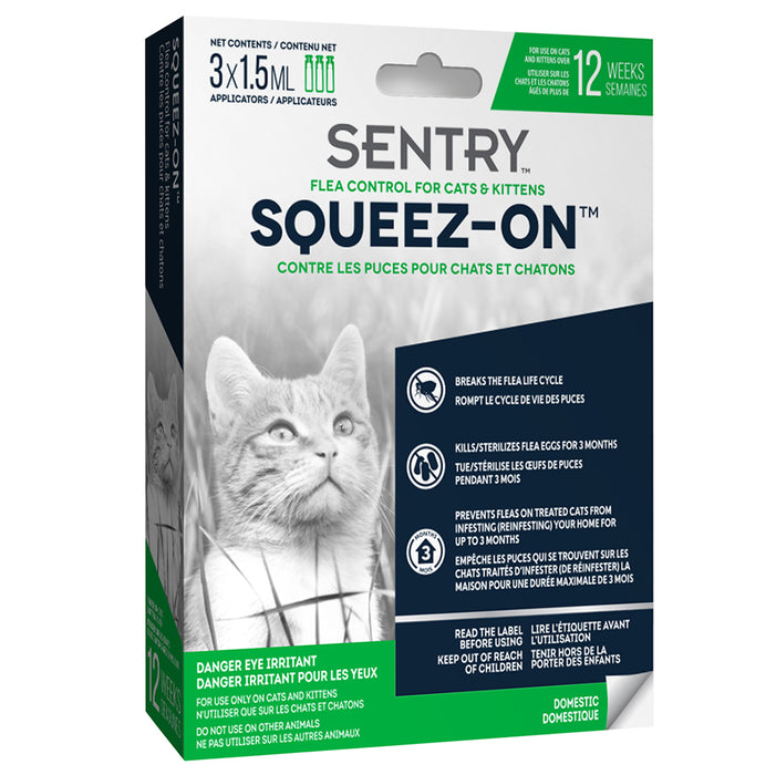 Squeeze-On Flea | Kitten & Cat