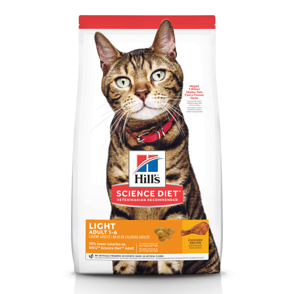 Hill's® Science Diet® Adult Cat Light 7lbs