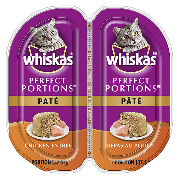 Whiskas Perfect Portion Chicken Pate 75g