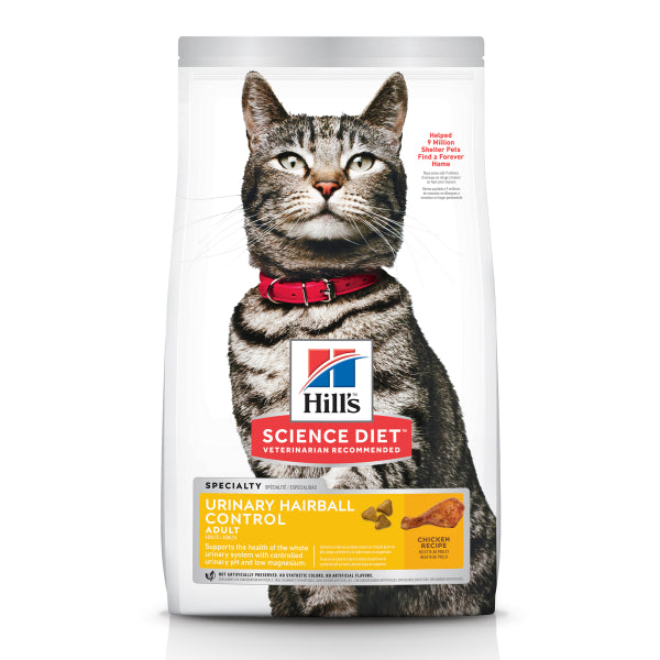 HS Adult Cat Urinary & Hrball Control 7lbs
