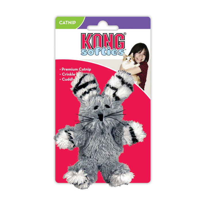 Kong Softies Fuzzy Bunny | Catnip