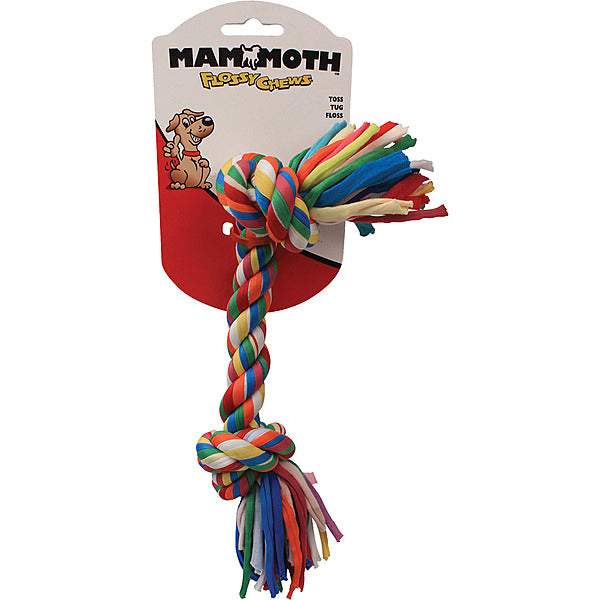 Flossy Chew Cloth Bone Medium 12"