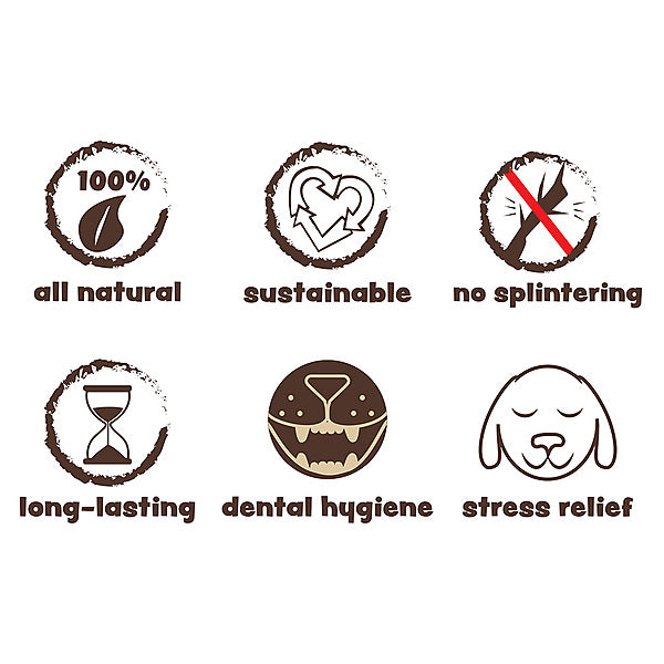 Ethical Coffee Wood Chew Lrg