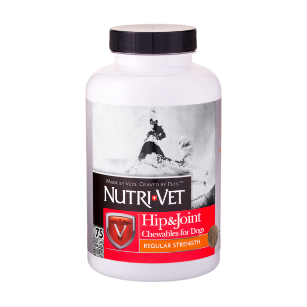 NutriVet Hip & Joint Chewables Regular Strength 75ct