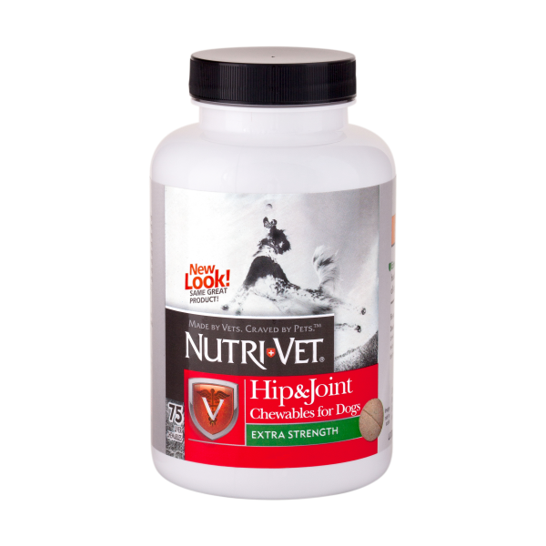 NutriVet Hip & Joint Chewables Extra Strength 75 ct