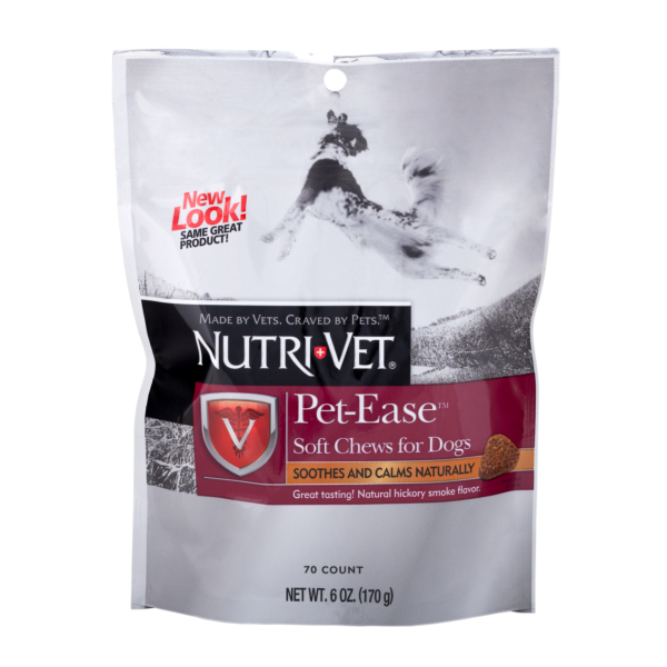 NutriVet Pet-Ease Soft Chews For Dogs 6oz
