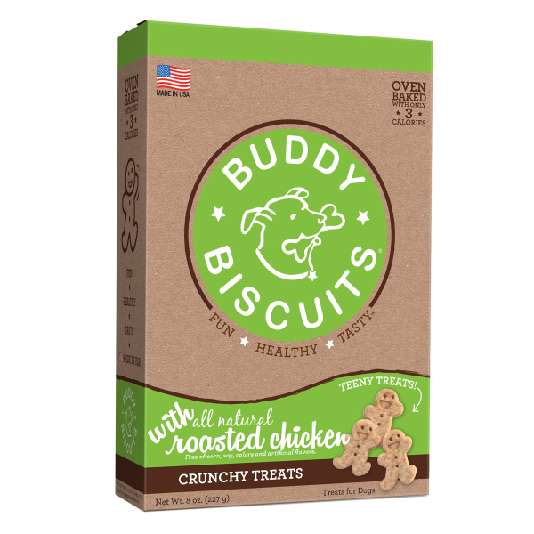 Buddy Biscuits Crunchy Teeny Treats Roast Ckn 8oz