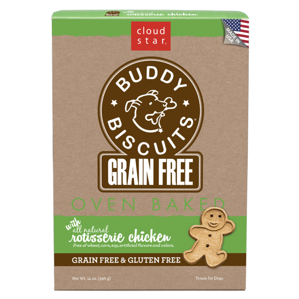 Buddy Biscuits GF Crunchy Roast Chicken 14oz
