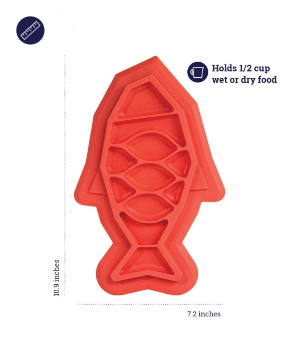 Petstages Fishie Fun Feed Mat
