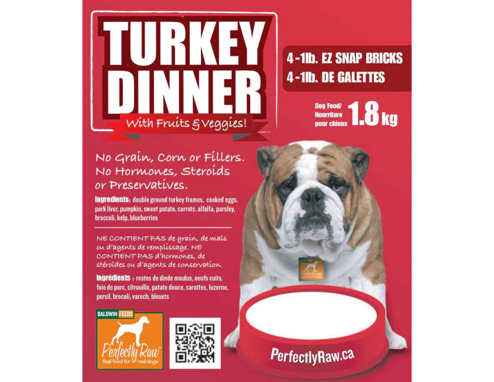 Turkey Dinner EZ SNAP 4x1lbs Pkg