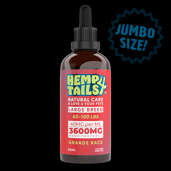 Hemp 4 Tails Large 3600mg/90ml