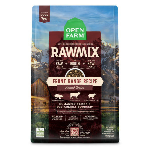 OF Dog RawMix Ancient Grain Front Range 20 lb
