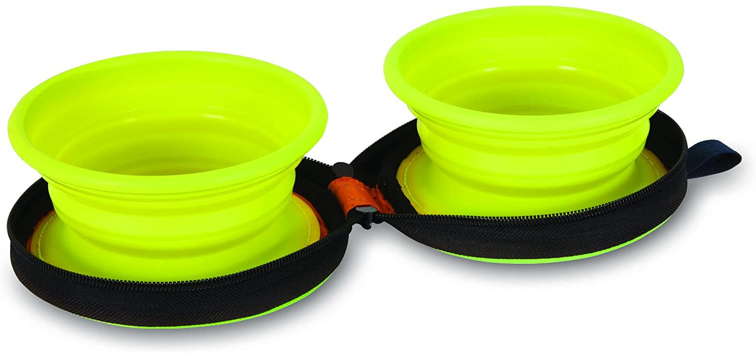 Petmate Travel Bowl Duo Small 1.5 Cups