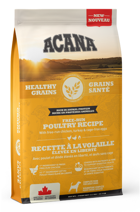 Acana Healthy Grains Poultry Adult Dog 10.2kg