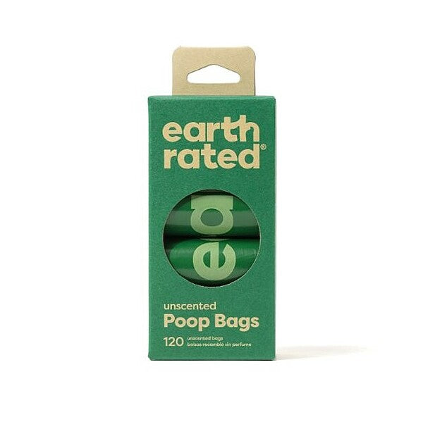 ER Unscented Poop Bag Refills  8 Rolls 120 Bags
