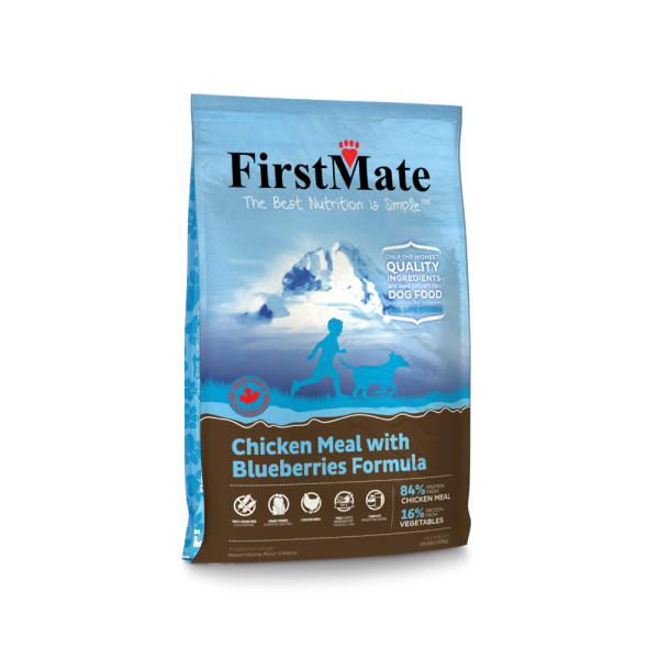 FM GF Chicken & Blueberries Dog Food 28lbs