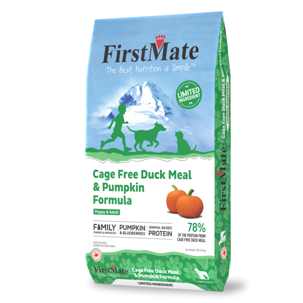 Firstmate Duck & Pumpkin Grain Free 25lbs