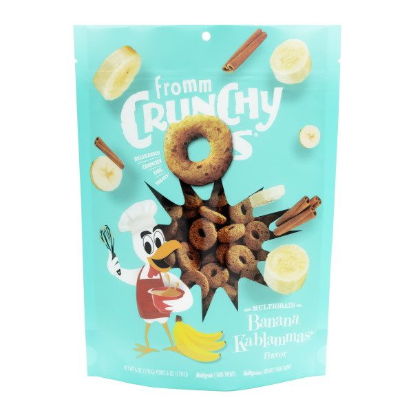 Dog Crunchy Os Banana Kablammas Treats 6oz