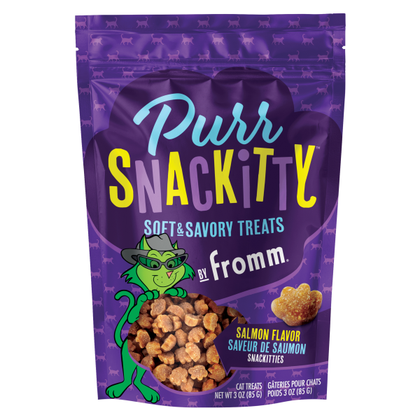 Fromm Purr Snackity Salmon Cat Treat 3oz