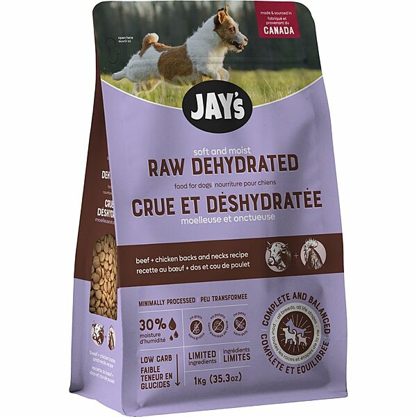 Jay's Beef/Chkn Dehydrated Back/Neck 1kg