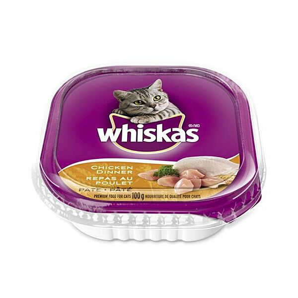 Whiskas Food Chicken Dinner 100g