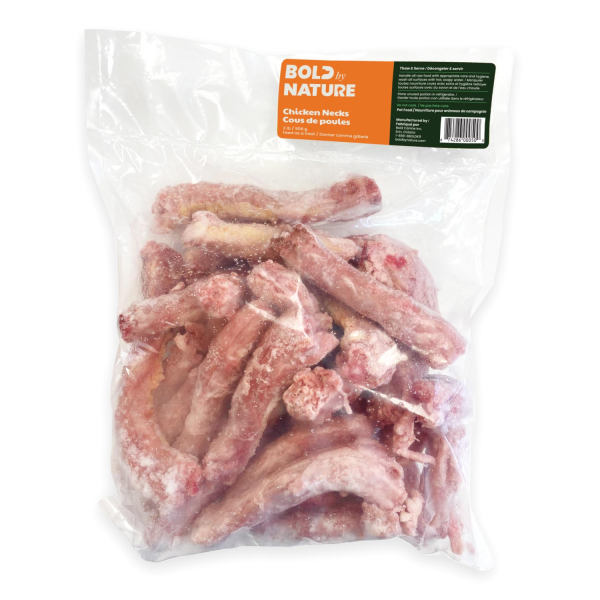 BBN Raw Dog Frozen Whole Chicken Necks 2lbs