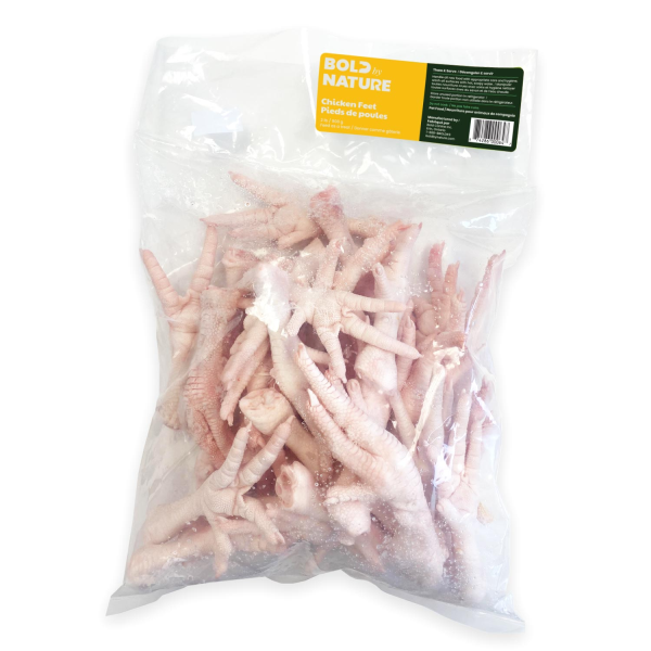 BBN Raw Dog Frozen Whole Chicken Feet 2lbs